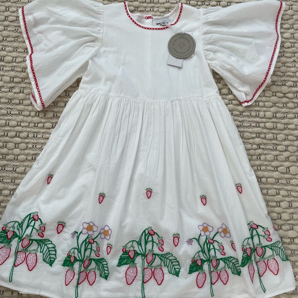 Stella McCartney Kids embroidered dress